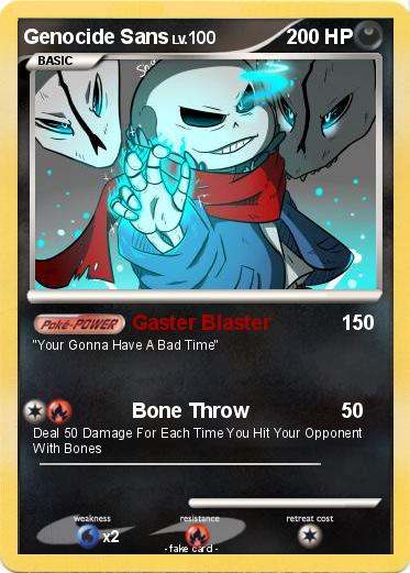 Pokemon Genocide Sans