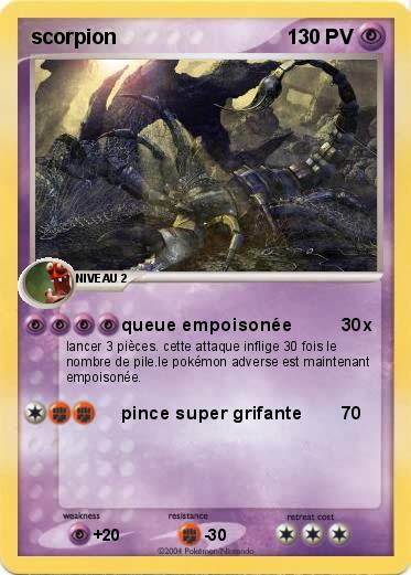 Pokemon scorpion 