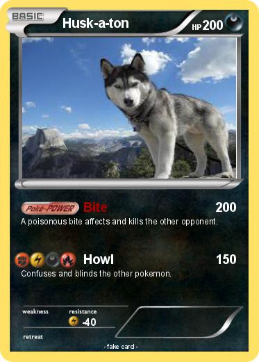 Pokemon Husk-a-ton