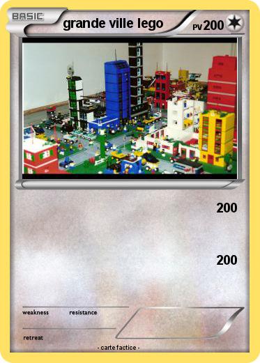 Pokemon grande ville lego