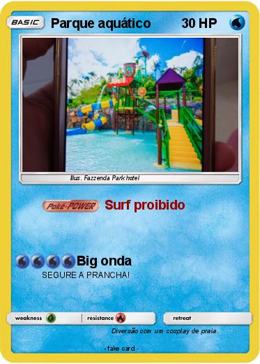 Pokemon Parque aquático