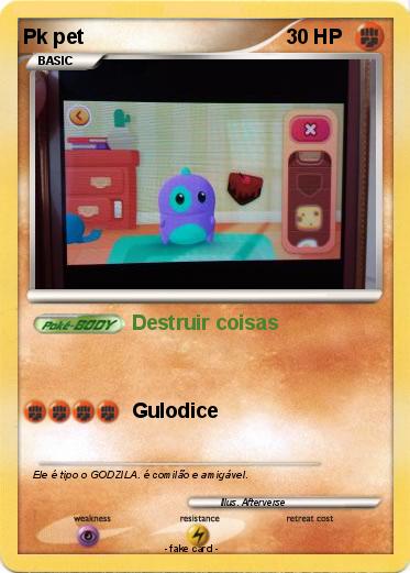 Pokemon Pk pet