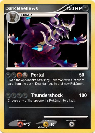 Pokemon Dark Beetle