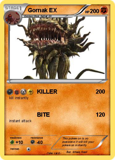 Pokemon Gornak EX