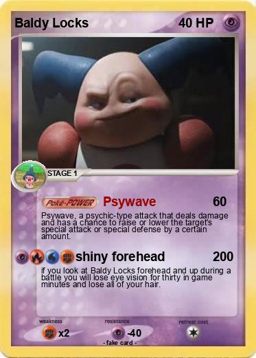 Pokemon Baldy Locks