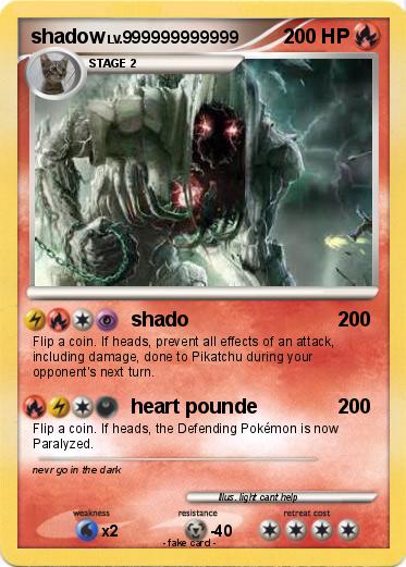 Pokemon shadow