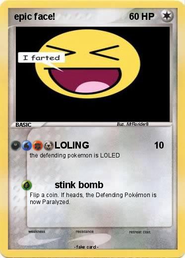 Pokemon epic face!