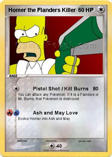 Pokemon Homer the Flanders Killer