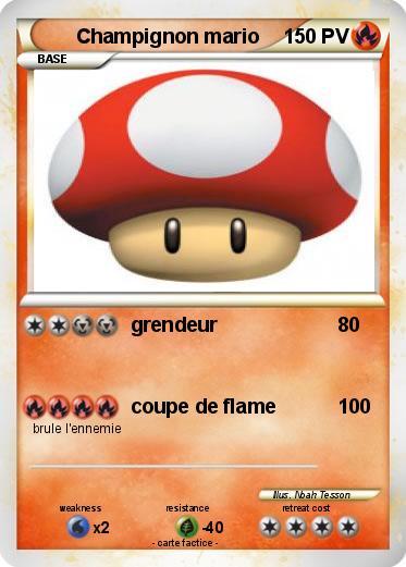 Pokemon Champignon mario