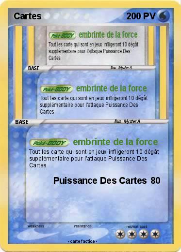 Pokemon Cartes