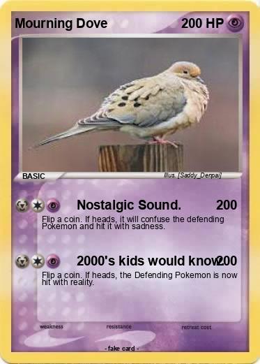 Pokemon Mourning Dove