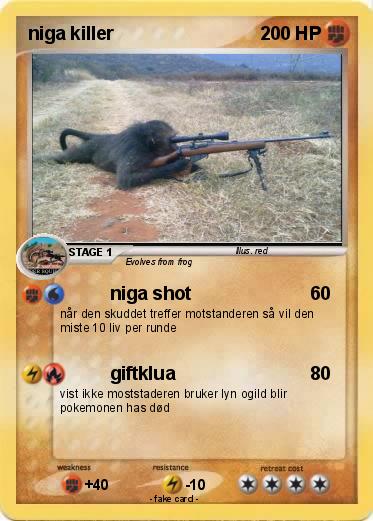 Pokemon niga killer