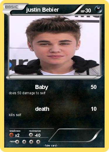 Pokemon justin Bebier
