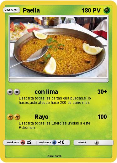 Pokemon Paella