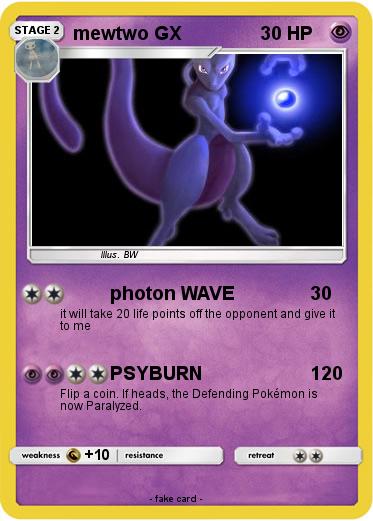 Pokemon mewtwo GX