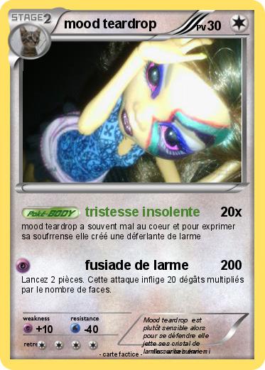 Pokemon mood teardrop