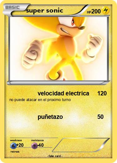 Pokemon super sonic