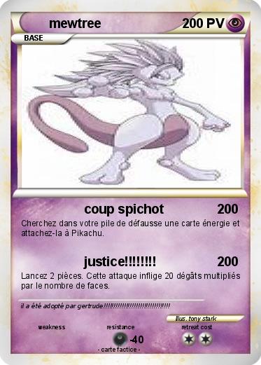 Pokemon mewtree