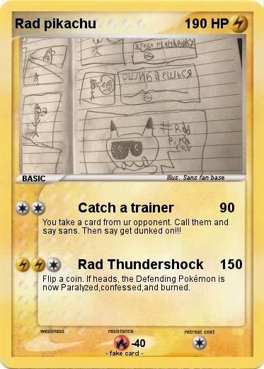 Pokemon Rad pikachu