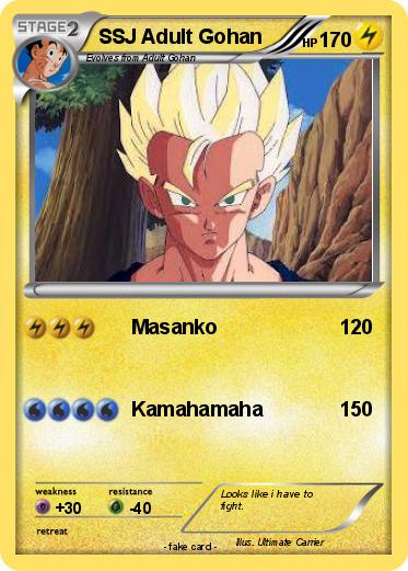 Pokemon SSJ Adult Gohan