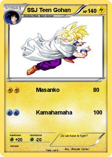 Pokemon SSJ Teen Gohan