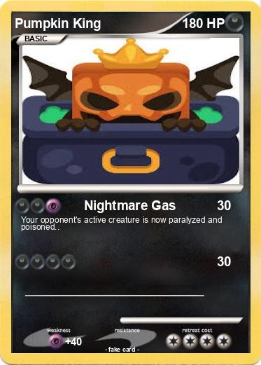 Pokemon Pumpkin King