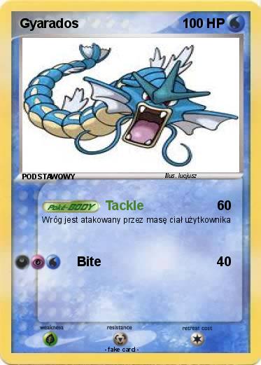 Pokemon Gyarados
