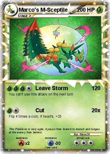 Pokemon Marco's M-Sceptile