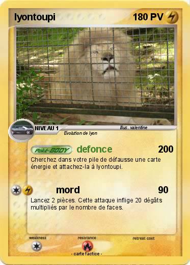 Pokemon lyontoupi