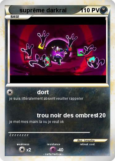 Pokemon suprême darkrai