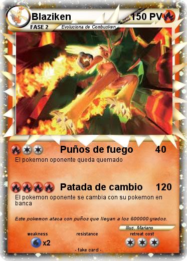 Pokemon Blaziken