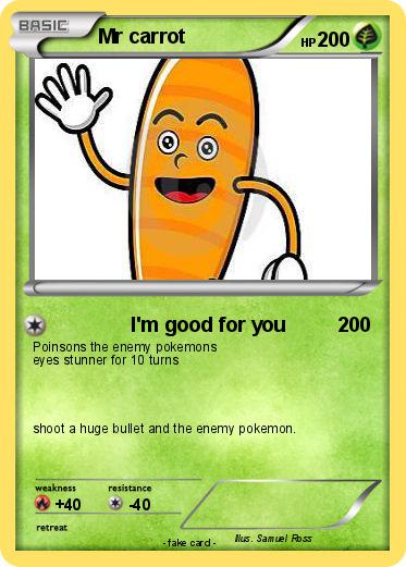 Pokemon Mr carrot