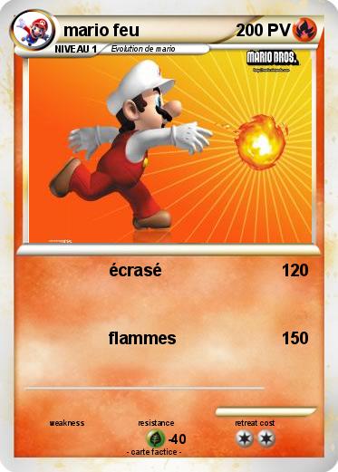 Pokemon mario feu