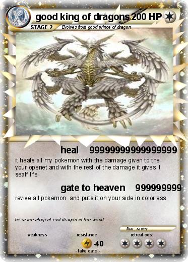 Pokemon good king of dragons