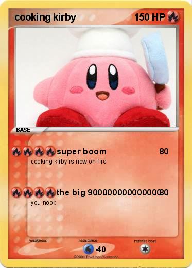 Pokemon cooking kirby
