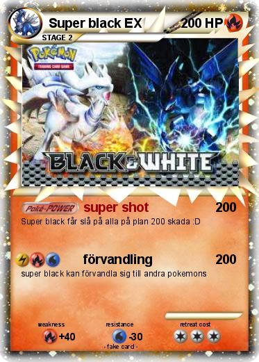 Pokemon Super black EX
