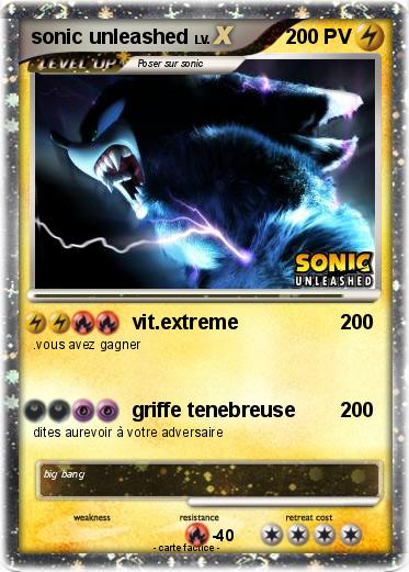 Pokemon sonic unleashed