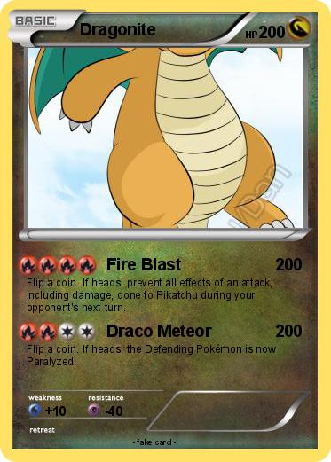 Pokemon Dragonite