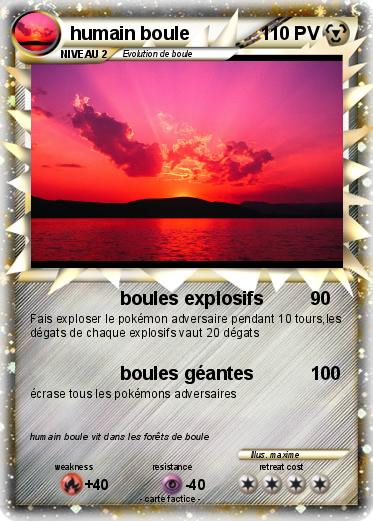 Pokemon humain boule