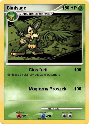 Pokemon Simisage