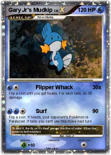 Pokemon Gary Jr's Mudkip