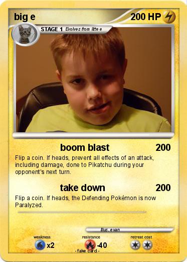 Pokemon big e