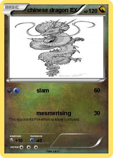Pokemon chinese dragon EX