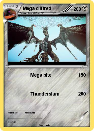 Pokemon Mega cliffred