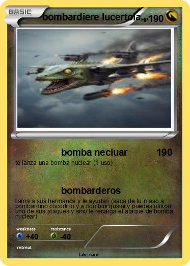 Pokemon bombardiere lucertola
