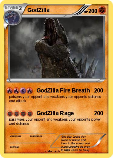 Pokemon GodZilla