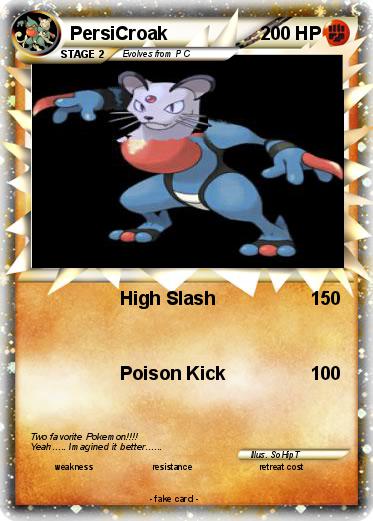 Pokemon PersiCroak