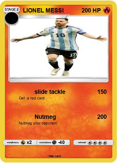 Pokemon LIONEL MESSI