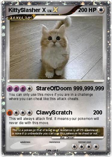 Pokemon KittySlasher X