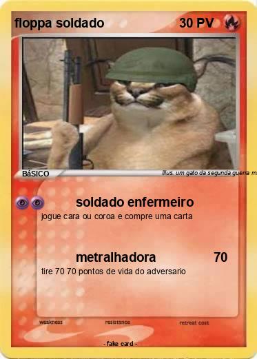 Pokemon floppa soldado